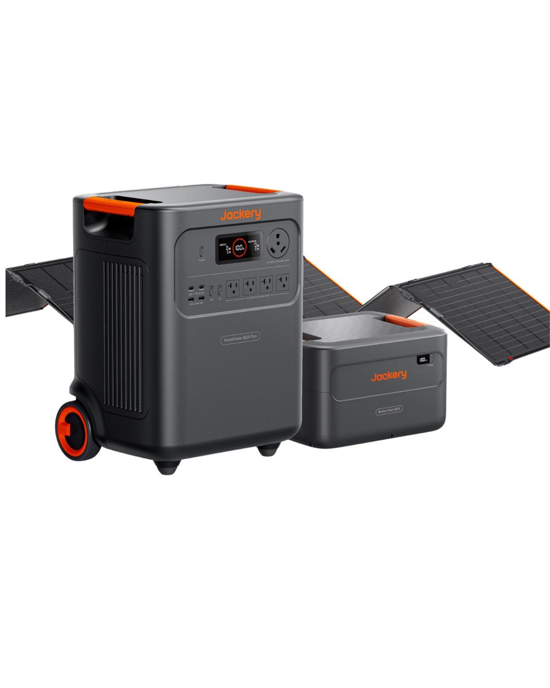 HomePower 3600 Plus con Battery Pack y paneles solares