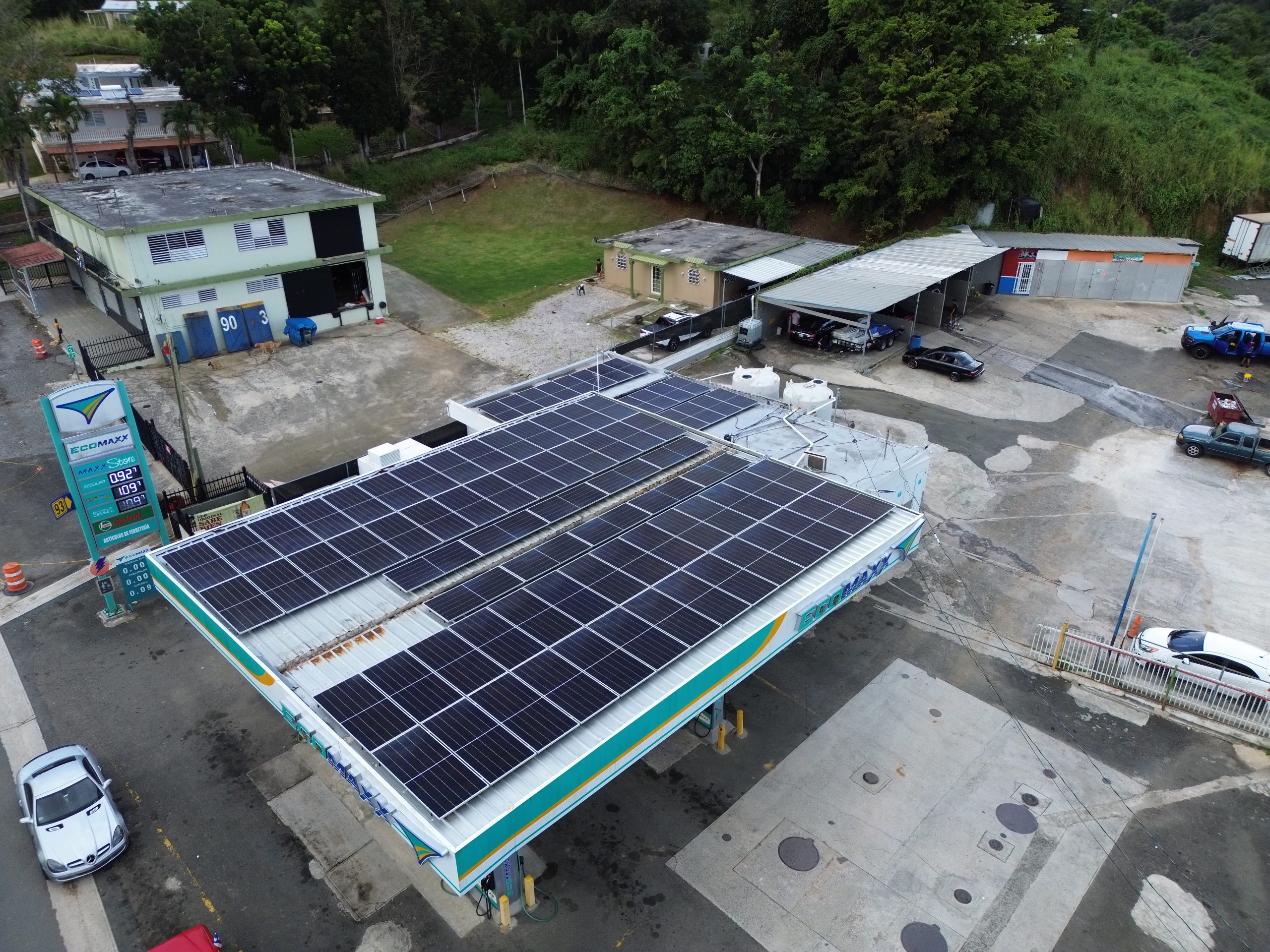 Proyecto solar en Aibonito